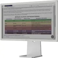 BOOX Mira Pro C - Monitor a color de tinta electrónica de 25,3" + soporte