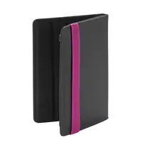 Ziron LY015 funda para tablet 20,3 cm (8") Folio Negro, Púrpura
