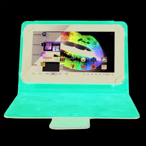 Phoenix Technologies PHTABLETCASE7 funda para tablet 17,8 cm (7") Folio Negro