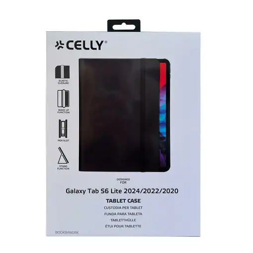 Celly BOOKBAND13 funda para tablet 26,4 cm (10.4") Folio Negro