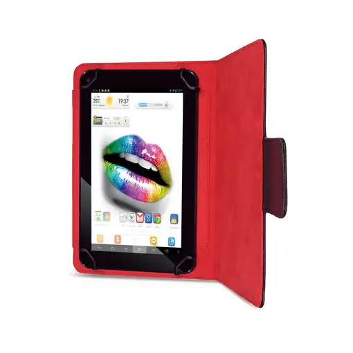 Phoenix Technologies PHTABLETCASE8 funda para tablet 20,3 cm (8") Folio Negro