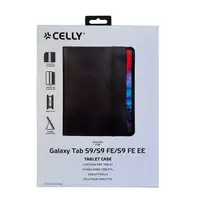 Celly BOOKBAND12 funda para tablet 27,9 cm (11") Folio Negro