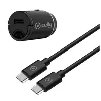 Celly CCMINITYPEC cargador de dispositivo móvil Smartphone, Tableta Negro Encended