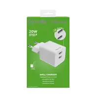 Celly TC2USBC20WWH cargador de dispositivo móvil Smartphone, Tableta Blanco Corrie