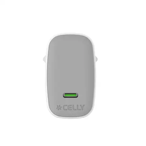 Celly UPTC1USBC65WCTC cargador de dispositivo móvil Smartphone, Tableta Blanco USB