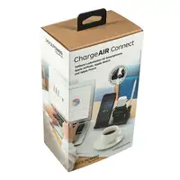 RealPower ChargeAIR Connect Smartphone, Reloj inteligente, Tableta Negro USB Carga