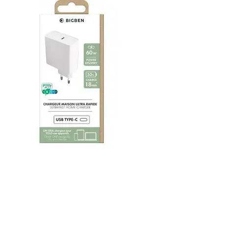 BIG BEN BASECS60WCPDW cargador de dispositivo móvil Smartphone, Tableta Blanco Cor