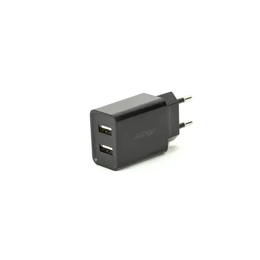 Gembird EG-U2C2A-03-BK cargador de dispositivo móvil Teléfono móvil, Smartphone, T