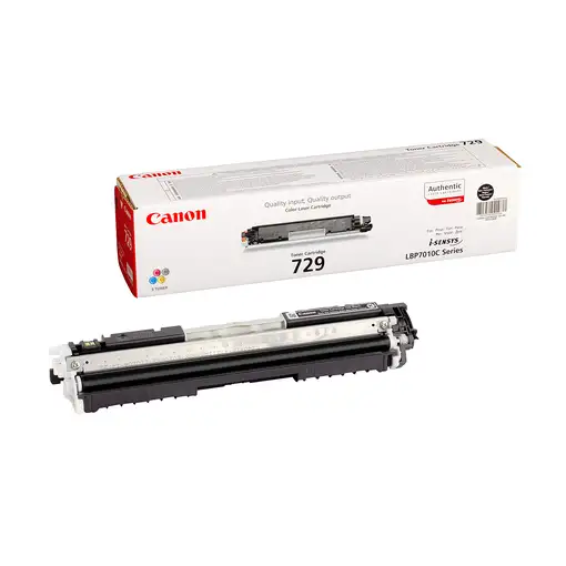 Canon 729 BK cartucho de tóner 1 pieza(s) Original Negro