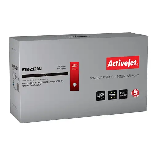 Activejet Cartucho de tóner ATB-2120N (repuesto Brother TN-2120; Supreme; 2600 pág