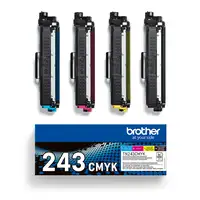 Brother TN-243CMYK cartucho de tóner 1 pieza(s) Original Negro, Cian, Magenta, Ama