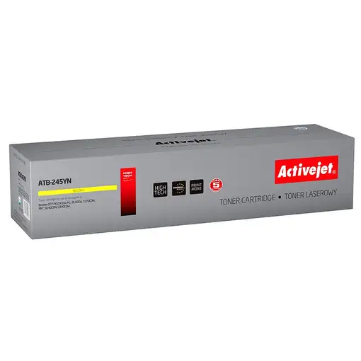 Activejet Cartucho de tóner ATB-245YN (repuesto Brother TN-245Y; Supreme; 2200 pág