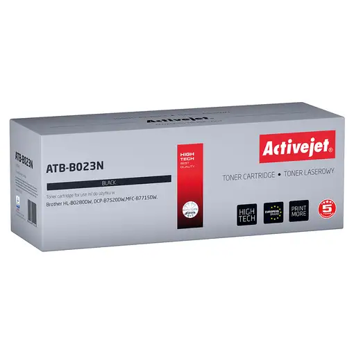 Activejet Cartucho de tóner ATB-B023N (repuesto Brother TN-B023; Supreme; 2000 pág