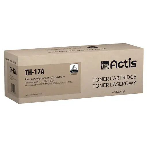 Actis Cartucho de tóner TH-17A (repuesto HP 17A CF217A; estándar; 1600 páginas; ne