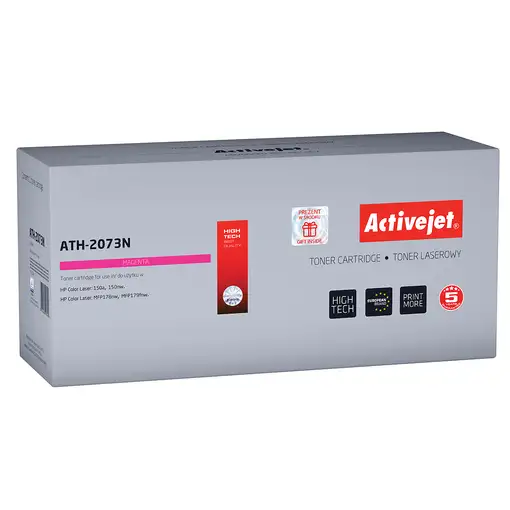 Activejet ATH-2073N (repuesto HP 117A 2073A; Supreme; 700 páginas; rojo)