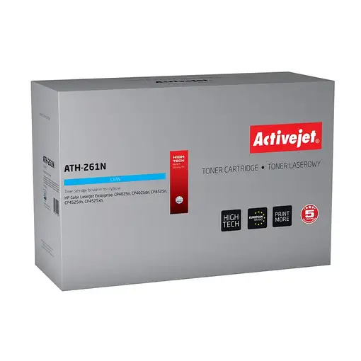 Activejet ATH-261N (repuesto HP 648A CE261A; Supreme; 11000 páginas; azul)