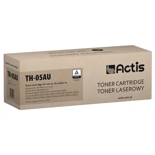 Actis TH-05AU Tóner universal para impresoras HP, Recambio HP 05A CE505A, CF280A;