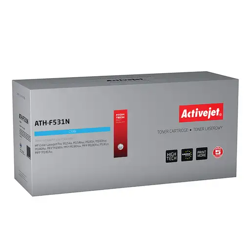 Activejet ATH-F531N (repuesto HP 205A CF531A; Supreme; 900 páginas; azul)