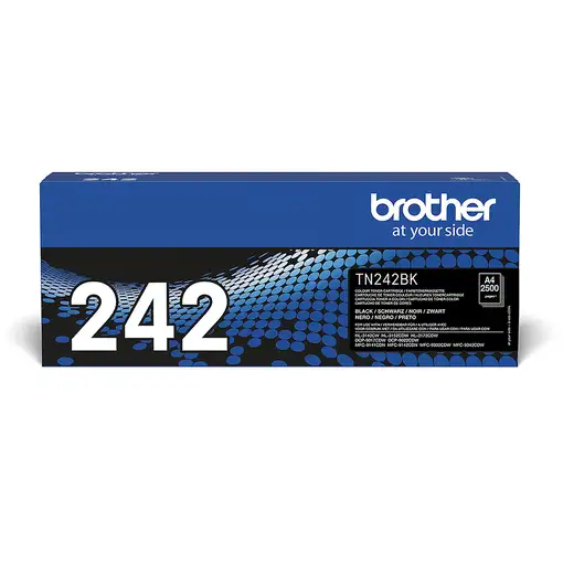 Brother TN-242BK cartucho de tóner 1 pieza(s) Original Negro