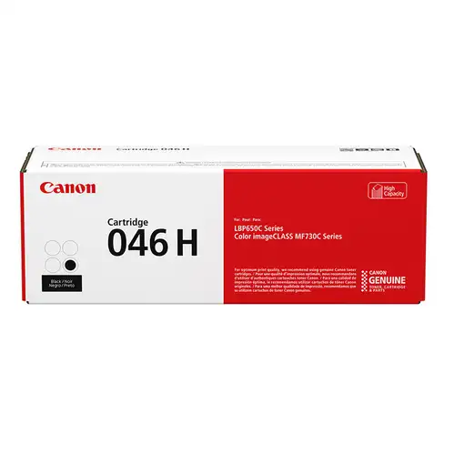 Canon 046 H cartucho de tóner 1 pieza(s) Original Negro