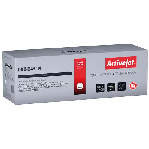 Activejet Tambor de impresora para OKI 44574302 new DRO-B431N