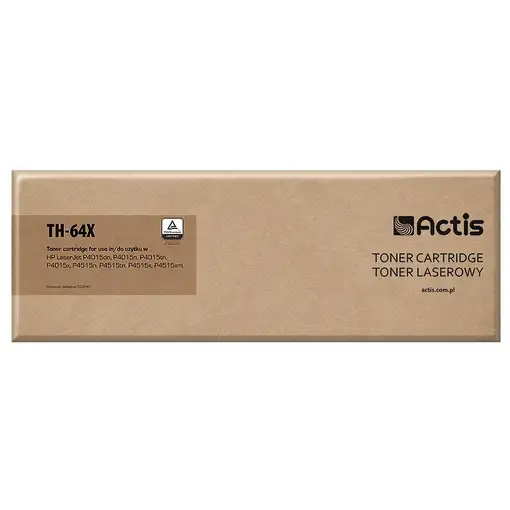 Actis Cartucho de tóner TH-64X (repuesto HP 64X CC364X; estándar; 24000 páginas; n