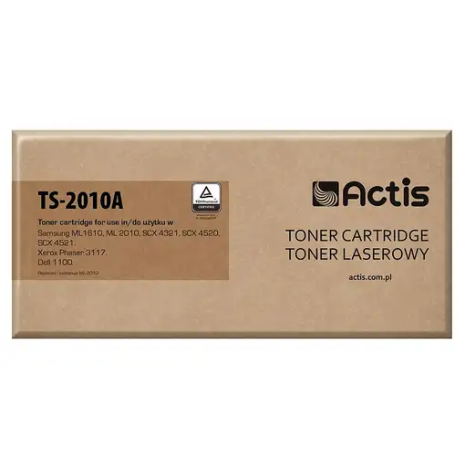 Actis Cartucho de tóner TS-2010A (recambio Samsung ML-1610D2/ML-2010D3; estándar;