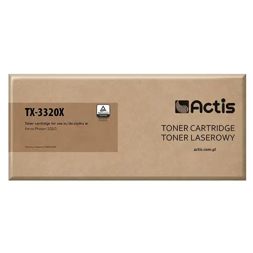 Actis Cartucho de tóner TX-3320X (repuesto Xerox 106R02306; 11000 páginas; negro)