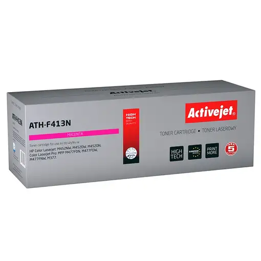 Activejet ATH-F413N (repuesto HP 410A CF413A; Supreme; 2.300 páginas; rojo)