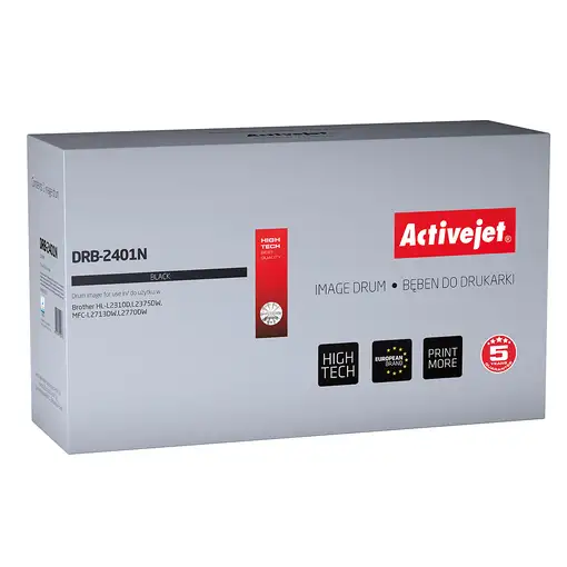 Activejet Tambor DRB-2401N (repuesto Brother DR-2401; Supreme; 12000 páginas; negr