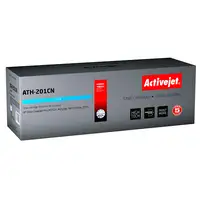 Activejet Cartucho de tóner ATH-201CN para impresora HP, Recambio HP 201A CF401A;
