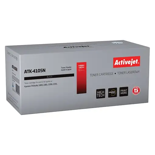 Activejet Cartucho de tóner ATK-4105N (repuesto Kyocera TK-4105; Supreme; 15000 pá