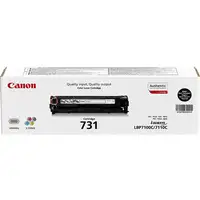Canon 731 cartucho de tóner 1 pieza(s) Original Negro