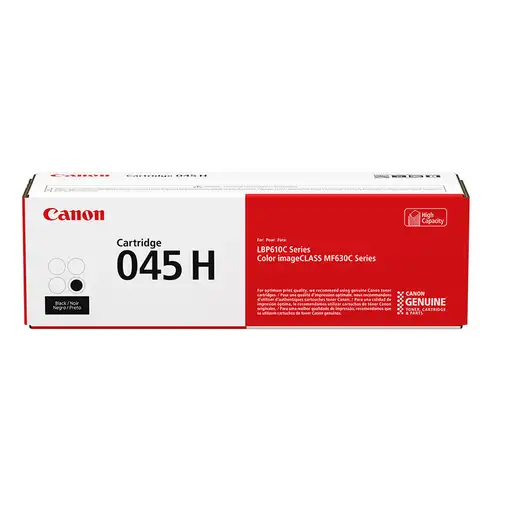 Canon 045 H cartucho de tóner 1 pieza(s) Original Negro