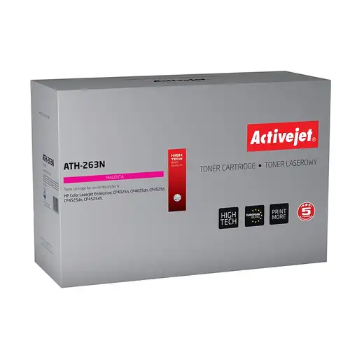 Activejet ATH-263N (repuesto HP 648A CE263A; Supreme; 11000 páginas; rojo)