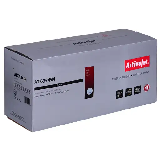 Activejet Cartucho de tóner ATX-3345N para impresora Xerox, recambio XEROX 106R037