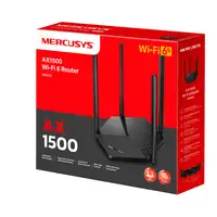 Mercusys MR60X router inalámbrico Gigabit Ethernet Doble banda (2,4 GHz / 5 GHz) N