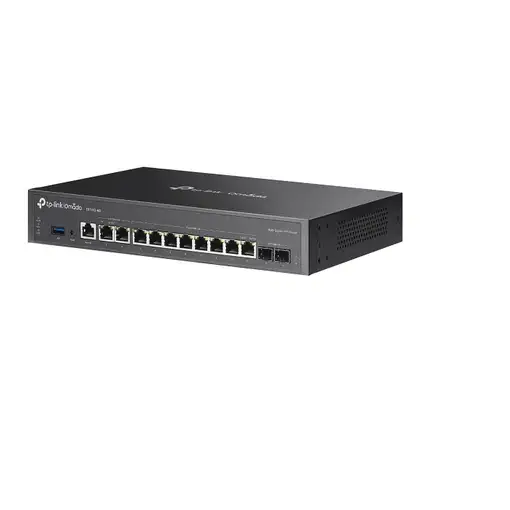 TP-Link Omada ER7412-M2 router 2.5 Gigabit Ethernet, Gigabit Ethernet Negro