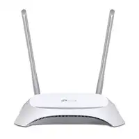 TP-Link TL-MR3420 router inalámbrico Ethernet rápido Banda única (2,4 GHz) Negro,