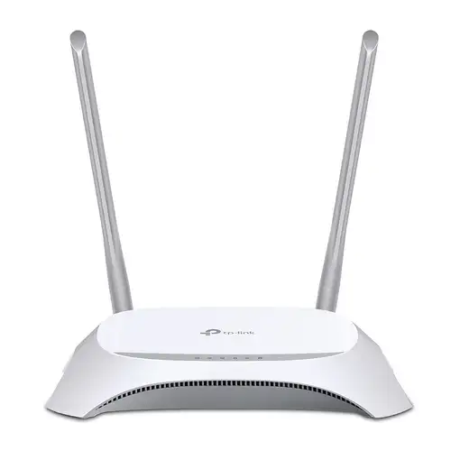 TP-Link TL-MR3420 router inalámbrico Ethernet rápido Banda única (2,4 GHz) Negro,