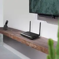 TP-Link TD-W9960V router inalámbrico Gigabit Ethernet Banda única (2,4 GHz) Negro