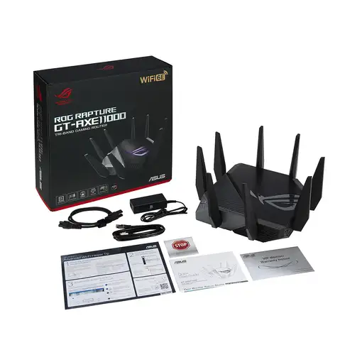 ASUS GT-AXE11000 router inalámbrico Gigabit Ethernet Tribanda (2.4 GHz / 5 GHz / 6