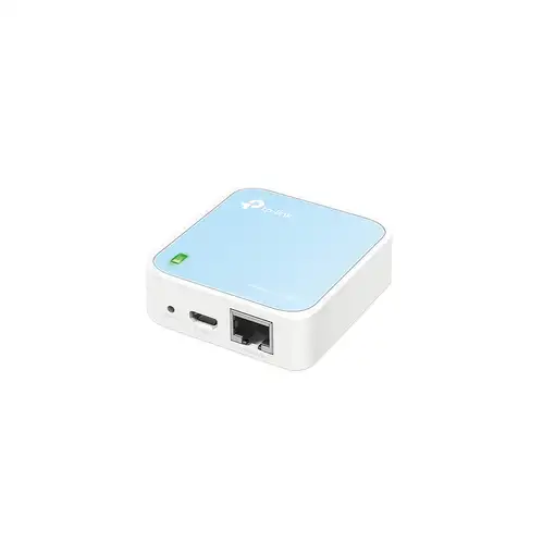 TP-Link TL-WR802N router inalámbrico Ethernet rápido Banda única (2,4 GHz) Azul, B