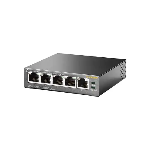 TP-Link TL-SG1005P No administrado Gigabit Ethernet (10/100/1000) Energía sobre Et