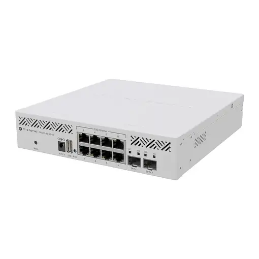 Mikrotik CRS310-8G+2S+IN: L3 Smart Switch Gestionado 2.5G Ethernet (100/1000/2500)