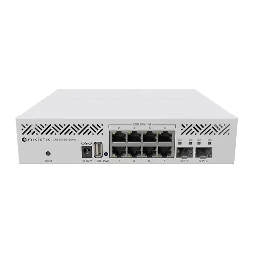 Mikrotik CRS310-8G+2S+IN: L3 Smart Switch Gestionado 2.5G Ethernet (100/1000/2500)