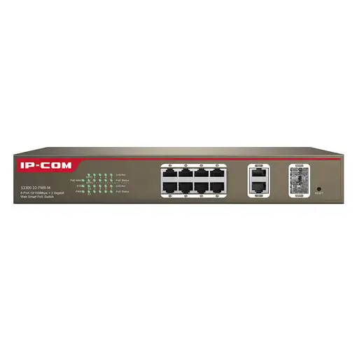IP-COM Networks S3300-10-PWR-M switch Gestionado L2 Fast Ethernet (10/100) Energía