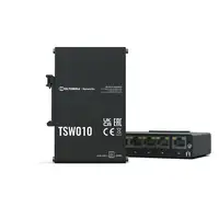 Teltonika TSW010 DIN Rain Switch 5 x Fast Ethernet (10/100) Energía sobre Ethernet