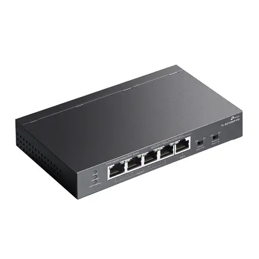 TP-Link TL-SG1005P-PD switch Gigabit Ethernet (10/100/1000) Energía sobre Ethernet