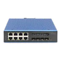 Digitus DN-651160 switch Gestionado L2/L3 Gigabit Ethernet (10/100/1000) Negro, Az